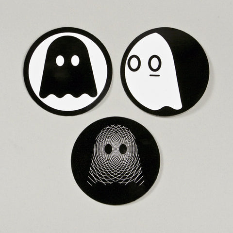 Ghostly Logo Sticker Set